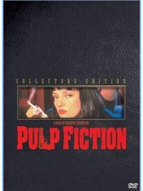 Pulp Fiction Collector's Edition DVD - Black & Red Cover